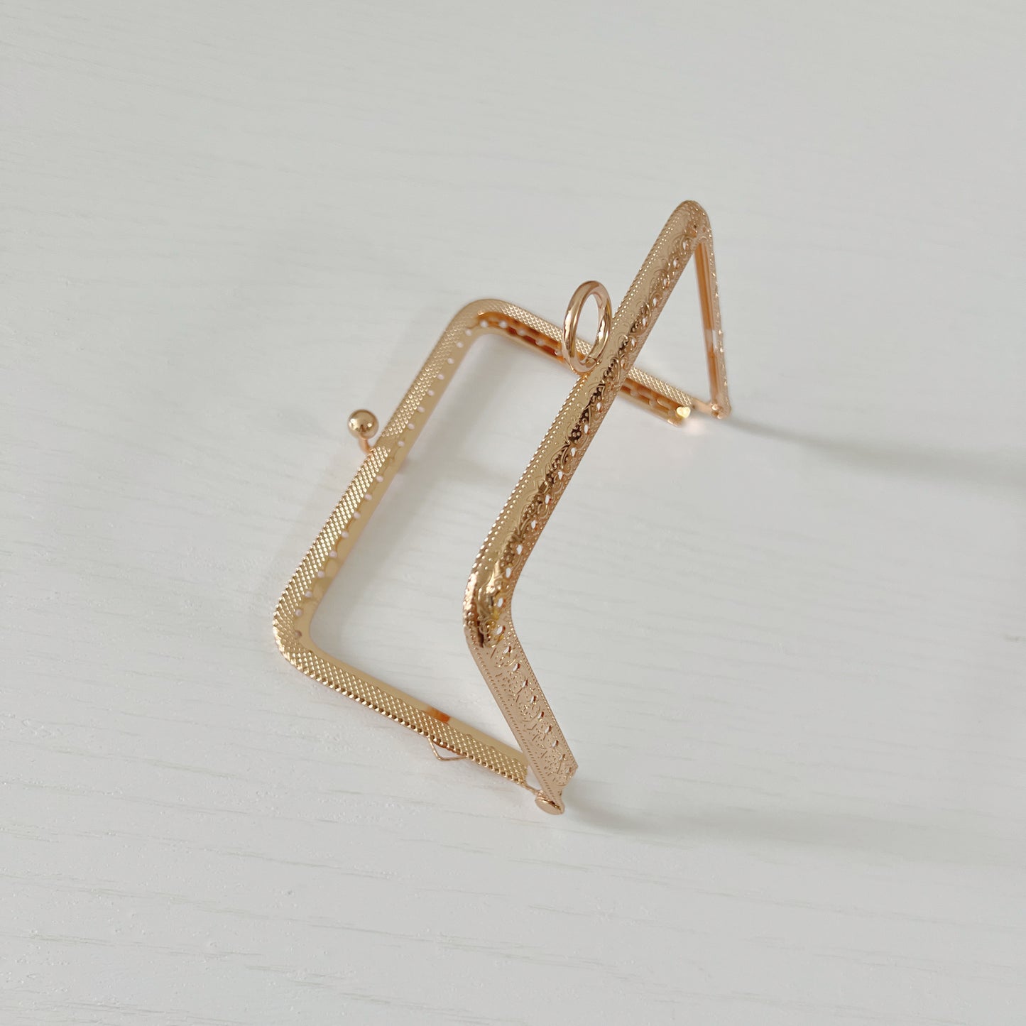 Vintage Style Kiss Lock Metal Clasp - Athena Clasps