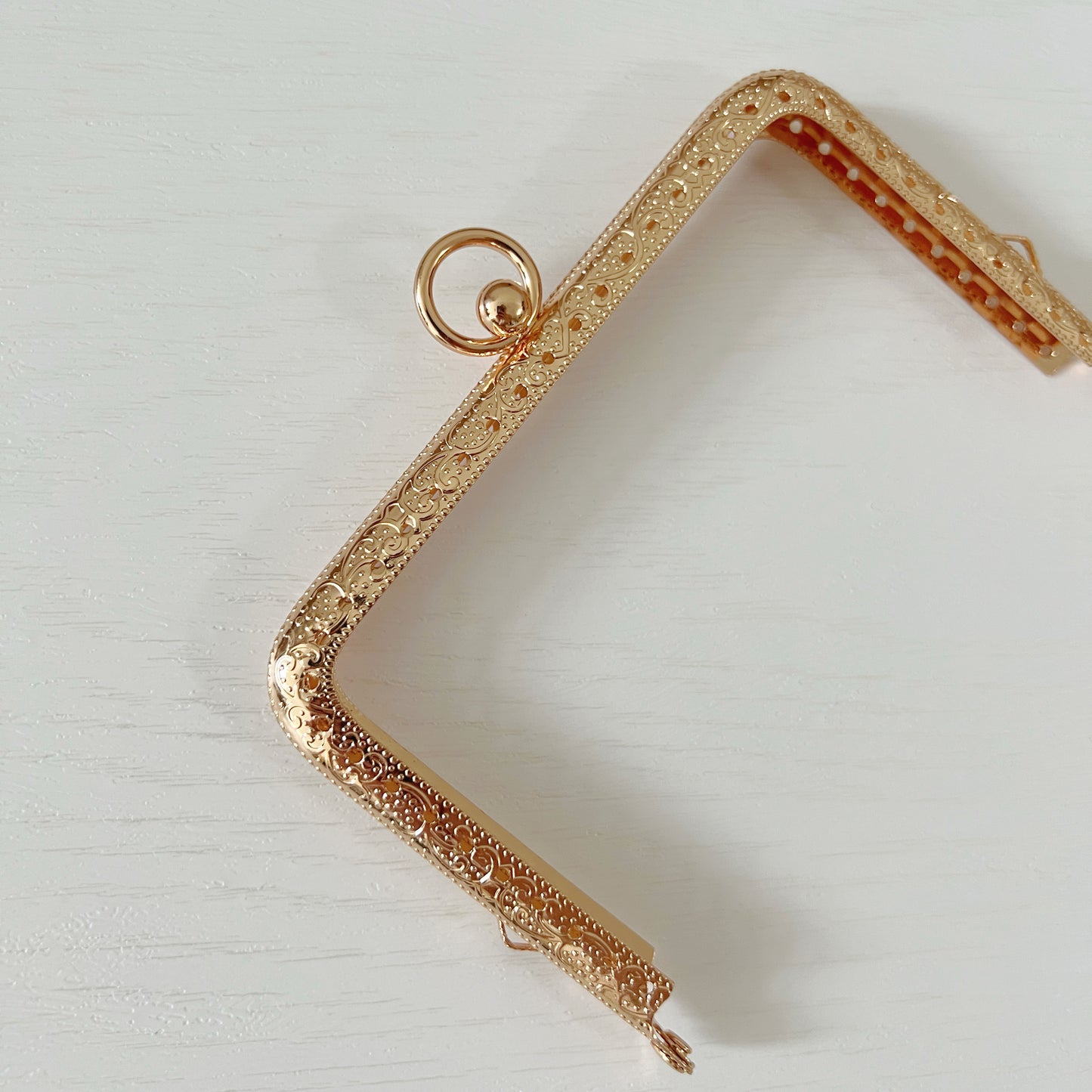 Vintage Style Kiss Lock Metal Clasp - Athena Clasps